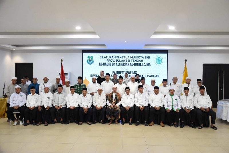 Silaturahmi Ketua MUI Kota Sigi dan MUI Kabupaten Kapuas