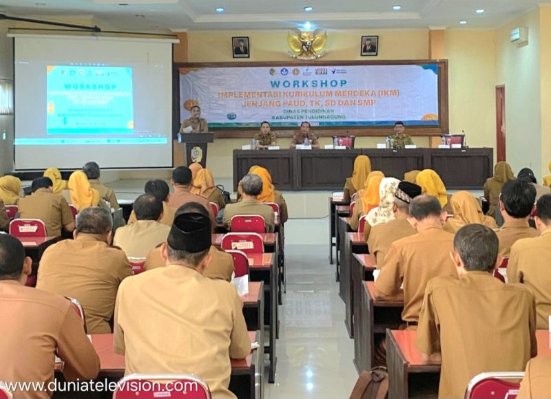 Dinas Pendidikan Tulungagung Gelar Work Shop IKM